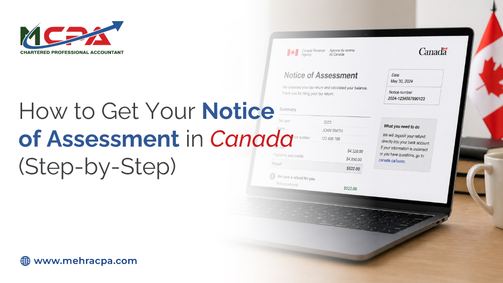 Notice of Assessment